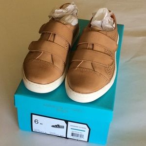 Sulla sports leather sneakers cuoio - bn